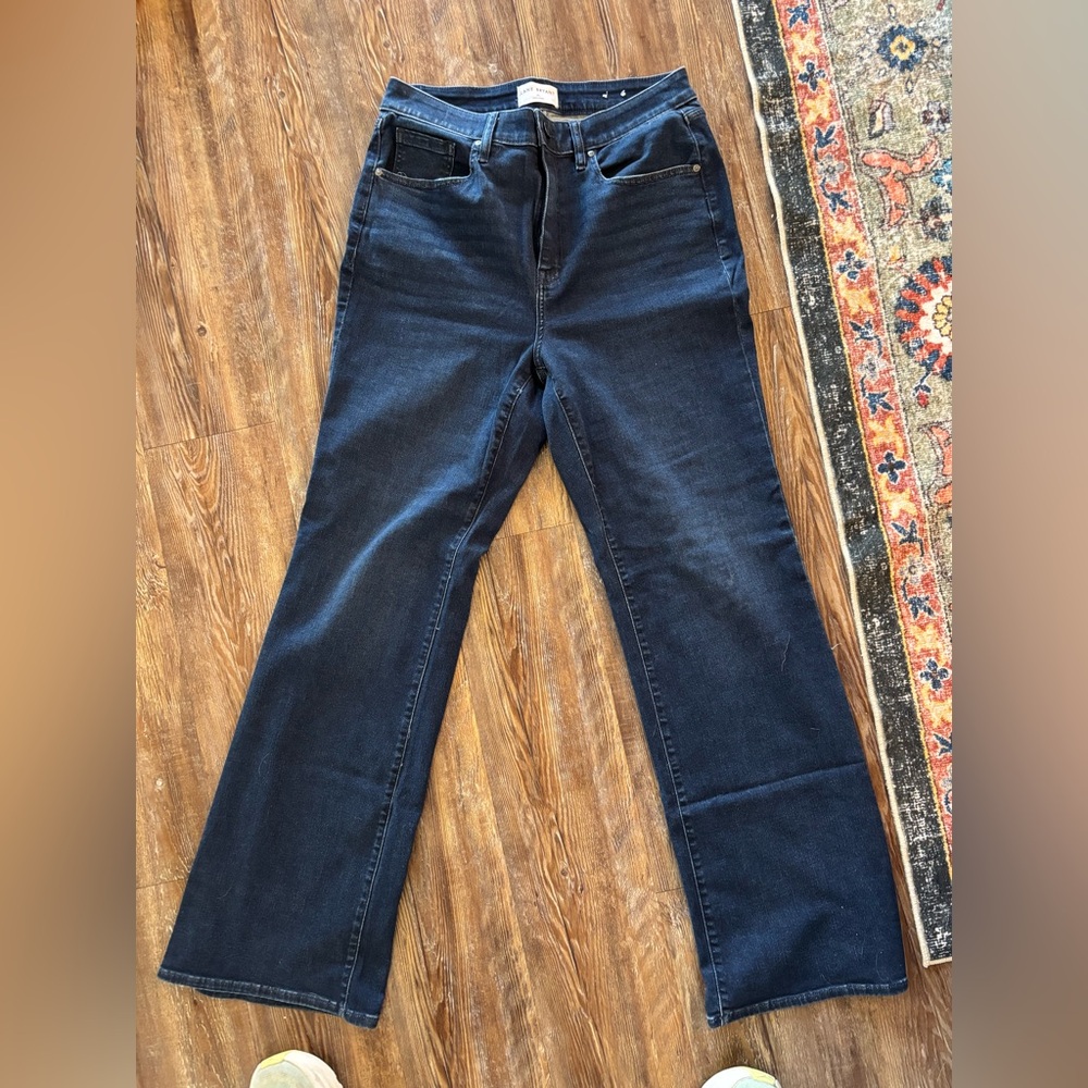 Lane Bryant Dark Blue Flare Jeans